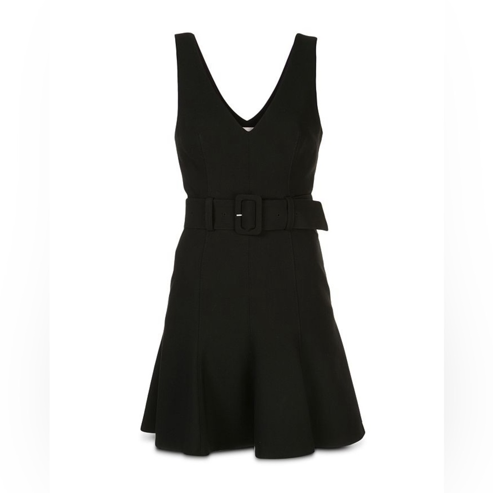 Cinq à Sept Jordan Black Belted Mini Dress - Picture 3 of 7
